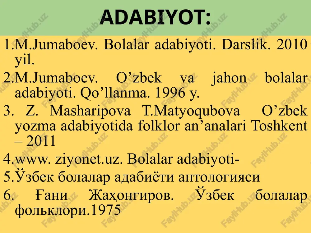 dan, alla-yo alla, har kim qo’rqar o’limdan, alla-yo alla. shu bulbulim sayrasa, alla-yo alla, o’lim qochar yo’limdan, alla-yo alla. voqeaband alla past-pastgina tepadan, toydim tushdim-o, alla. qo'limga qaychi olib-o, senga - qo'g'irchog'im-o, chopon bichdim-o, alla. englari tor kelmasin, deb qo'lingga qarab-o, alla. chopon bichgan qo'limni-yo, mening toylog'im-o, alla, oyi bordir-o, alla, jonim bolam-o, alla. parokanda alla men seni alla qilay, alla, ko'tarib katta qilay, alla. alla jonning rohati, alla, uyqu ko'zning rohati, alla. o'rik yog'och beshiging, alla, o'rgilib ketsin onang. tut yog'ochdan beshiging, alla, termulib o'tsin onang, alla. adoq-adoq yurisin, tikan shunga kirmasin. ko’zi qattiq bandalar, ko’zi shunga tegmasin,- san bir yillik, man ming yillik. kiya-kiya to’zdiraylik, dugonalarimdan o’zdiraylik. aytim-olqishlar o..shugina, shuginagina, munchagina tunchagina. shunchagina-kunchagina. yashnab turgan g’unchagina voy-voy, shuginani kim urdi? voy-voy, shuginaga kim lab burdi? yig’lama, oppoqqinam, boshimdagi qalpoqqinam! erkalama va ovutmachoqlar qiziqmachoqlar qiziqmachoqlar tushuncha va tasavvurlarning o’zaro qorishuvi tufayli hosil bo’lgan fantastik obrazlilik va voqeabandlik negizida qurilgan. …