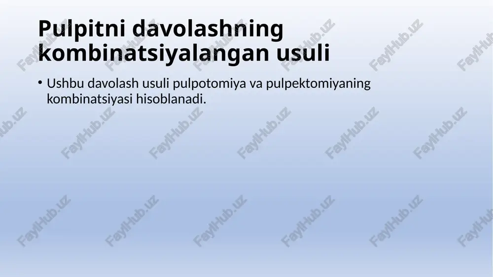 pulpitni davolashning kombinatsiyalangan usuli - Page 4