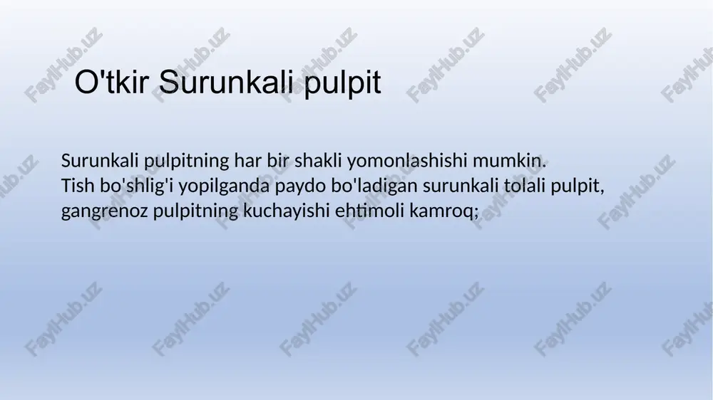 surunkalipulpitning qaytalanishi - Page 4
