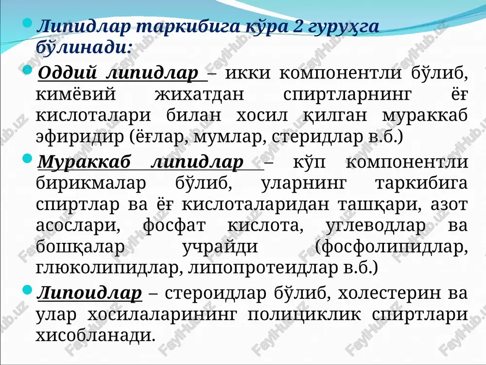 lipidlar (lipidlar) - Page 4
