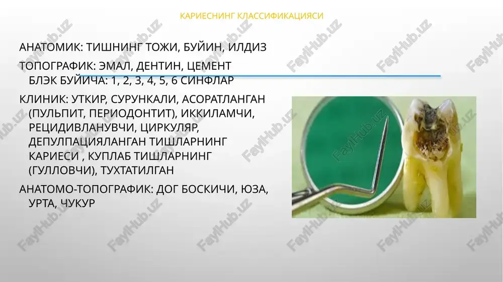 stomatologiya fanining mavzusi - Page 4