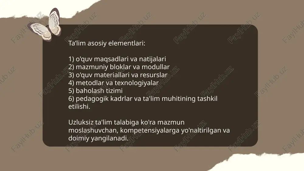 ta'lim mazmuni. uzluksiz ta'lim tendensiyalari haqida tushuncha - Page 4