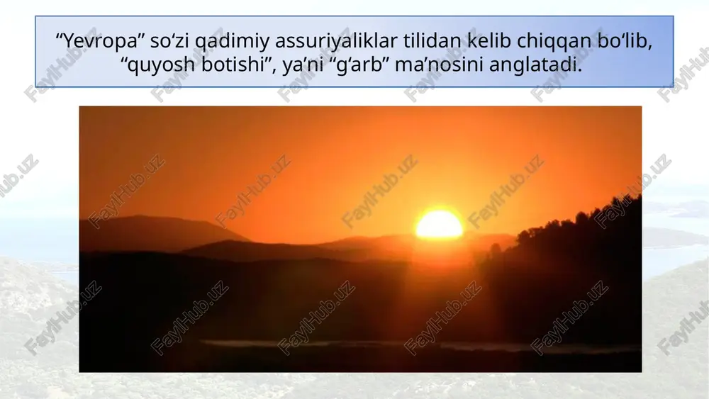yevropaning geografik o‘rni, chegaralari va siyosiy xaritasi - Page 4