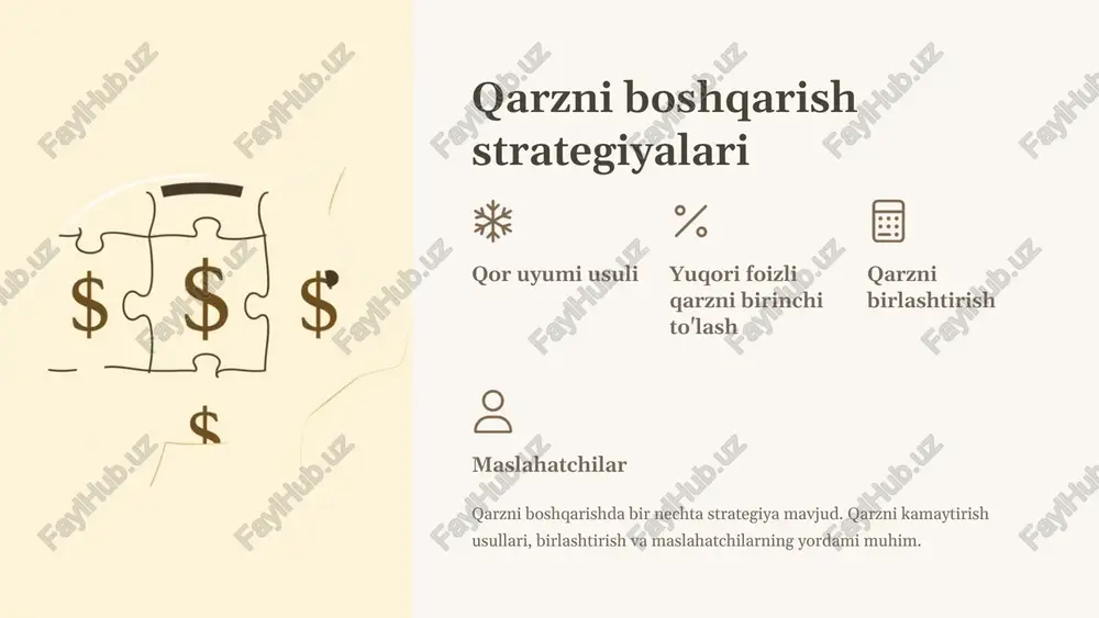 qarz va moliyaviy savodxonlikni to’g’ri boshqarish - Page 4