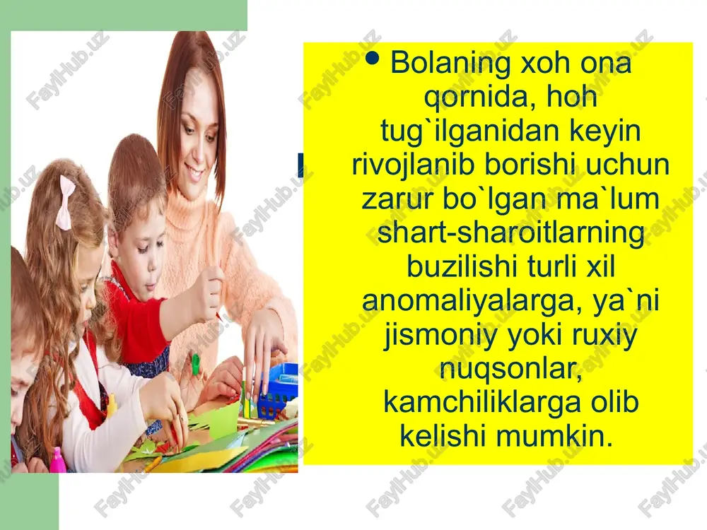 aloxida yordamga muxtoj, nuqsonli bolalar - Page 4