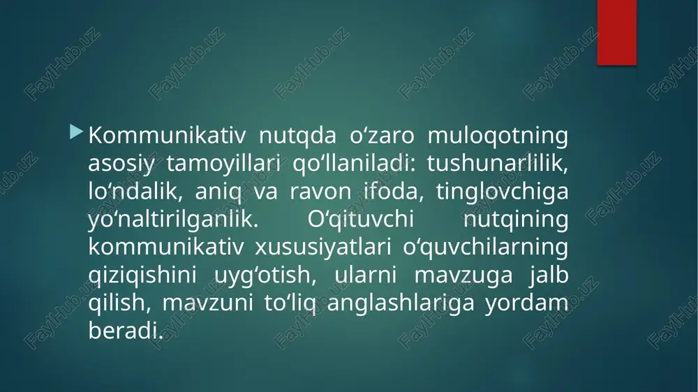 o‘qituvchining kommunikativ xususiyatlari masalalari - Page 4