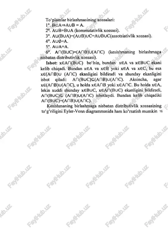 to’plamlar va ular ustida amallar - Page 4