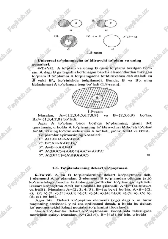 to’plamlar va ular ustida amallar - Page 4