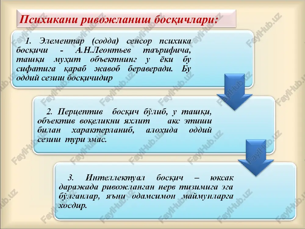 psixika va ongning taraqqiyoti - Page 4