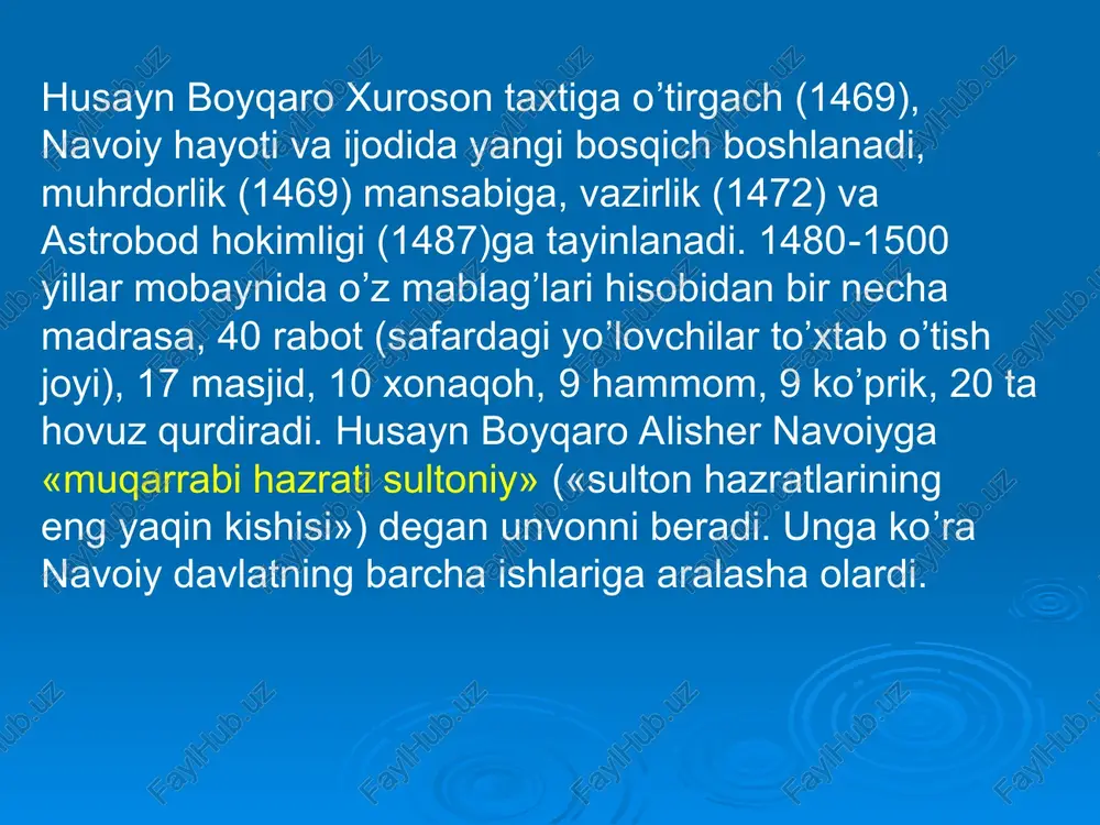 mir alisher navoiy hayoti va ijodi - Page 4