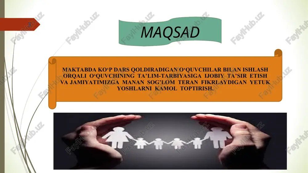 maradorlikni oshirish uchun sinfda barqaror muhit yaratishga e'tibor qarating. bu barcha o‘quvchilarga foyda keltiradi va ijobiy ta'lim tajribasini rivojlantiradi. barcha o‘quvchilar uchun barqaror sinf muhitini yaratish o‘quvchilarning darsga qatnashmasligi sabablarini aniqlash o‘quvchining salomatligi yoki oilaviy muammolari kabi sabablarni aniqlash maktabda ko‘p dars qoldiradigan o‘quvchilar bilan ishlash samaradorligini oshirishning samarali strategiyalaridan biri bu har bir dars qoldirgan o‘quvchi uchun shaxsiy reja tuzishdir dars qoldiradigan o‘quvchilarni jalb qilish strategiyalari ota-onalar bilan birgalikda ishlash orqali o‘qituvchilar o‘quvchilarning tez-tez qatnashmasligi sabablari haqida qimmatli tushunchaga ega bo‘lishlari va davomatni yaxshilash strategiyalarini ishlab chiqishlari mumkin. o‘quvchilarning davomatini yaxshilash uchun ota-onalar bilan hamkorlik qilish