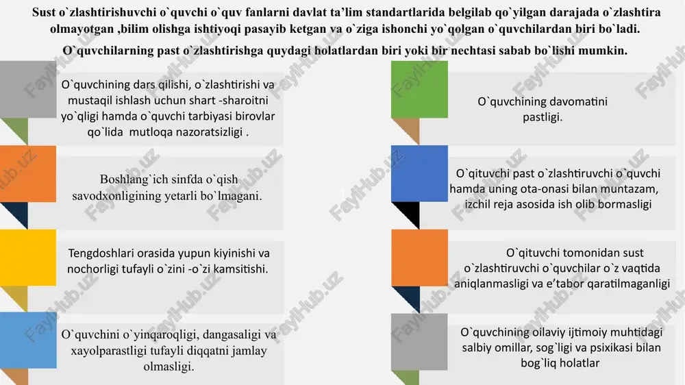 tonda so`nggi vaqtlarda ta’limning finlyandcha tajribasi haqida yuqori minbarlardan turib ko`p gapirilmoqda. dastlab sirdaryo viloyatiga tashrifi vaqtida prezident shavkat mirziyoyev boshlang`ich maktablar uchun «finlyandiya standartlari» asosida darsliklar ishlab chiqilishini e’lon qildi va bu qarorni «finlyandiya xalq ta’limi yevropada va umuman butun dunyoda raqobatbardosh ekani» bilan izohladi. keyinroq qashqadaryo viloyatini rivojlantirish masalalariga bag`ishlangan prezident huzuridagi yig‘ilishda kelgusi o`quv yilidan boshlab viloyatning 48 ta maktabida finlyandiya ta’lim tizimini tatbiq etish to`g`risida ko‘rsatma berildi. 2000 2003 2006 2009 2012 2015 2018 o`qish savodxonligi 546 (1) 543 (1) 547 (2) 539 (3) 524 (6) 526 (4) 520 (7) matematik savodxonlik 536 (5) 544 (2) 548 (2) 541 (6) 519 (12) 511 (12) 507 (16) tabiiy-ilmiy savodxonlik 538 (4) 548 (1) 563 (1) 554 (2) 545 (5) 531 (5) 522 (6) pisaning 2000−2018 yillardagi tadqiqotlari bo`yicha finlyandiya natijalari. qavs ichida mamlakatning reytingdagi o`rni ko`rsatilgan. «ta’limdagi fin mo`jizasi» haqida ilk bor 2000 yili, o`quvchilarning ta`limdagi ko`rsatkichlarini …