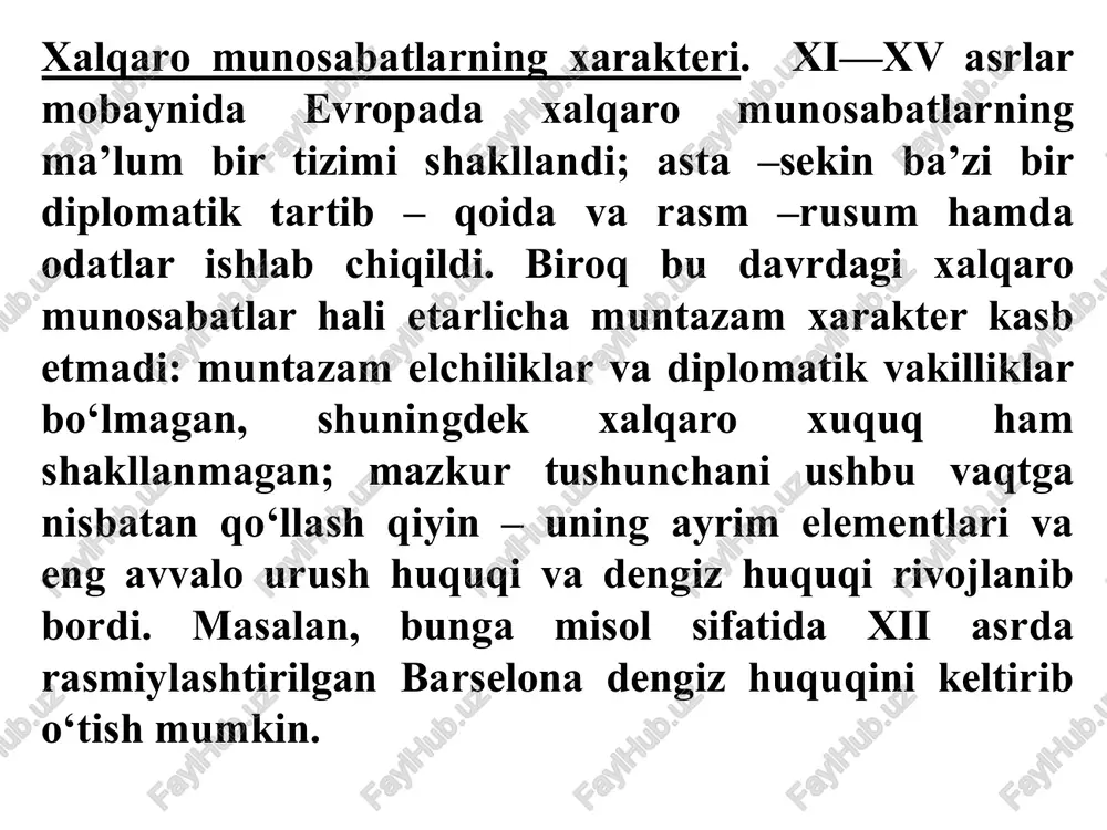 bu safar janub tomonga yo‘l oldi. derbent, naxichevan va erzerum va kichik osiyo orqali o‘rtaer dengizining qirg‘og‘ida joylashgan akka portiga etib keldi. 1255 yil 16 iyunda rubruk kipr orolining sharqiy sohilida joylashgan famagusta port shahriga etib keldi, avgust oyida esa fransiyaning shimoli-sharqida joylashgan flandriya viloyatidagi o‘zining monastiriga qaytib keldi. rubrukning o‘z sayohati haqidagi hisobotida u bosib o‘tgan mamlakatlar tarixi, etnografiya va geografiyasi haqida qimmatli ma’lumotlar bor. rubrukning marshruti. yuqoridagi rasmda — gilom qirol lyudoviku ix ga hisobot berayapti, quyidagi rasmda — gilom o‘zining hamrohi bilan safarda. karpini jovanni da plano (1182-1252) — italiyalik sayyoh va roxib. mo‘g‘ullarning g‘arbga kilgan istilosidan so‘ng rim papasi innokentiy iv tomonidan, 1245 yilgi lion sobori topshirig‘iga ko‘ra, josuslik maqsadida yuborilgan elchilarga bosh bo‘lgan (1245—1247). liondan safarga chiqib, janubiy rossiya, xorazm, ettisuv, tarbag‘atoy orqali xoqon o‘rdasiga, qoraqurumga kelgan. bu erda u mo‘g‘ul zodagonlarining buyuk xoqon saylash marosimi — o‘qtoyxonning o‘g‘li guyukxonni taxtga o‘tirish qurultoyida qatnashadi. karpini …