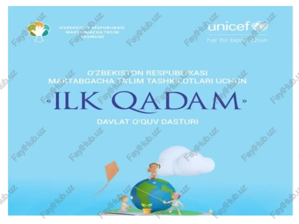maktabgacha ta’lim tashkilotlarida ilk qadam davlat dasturi - Page 4
