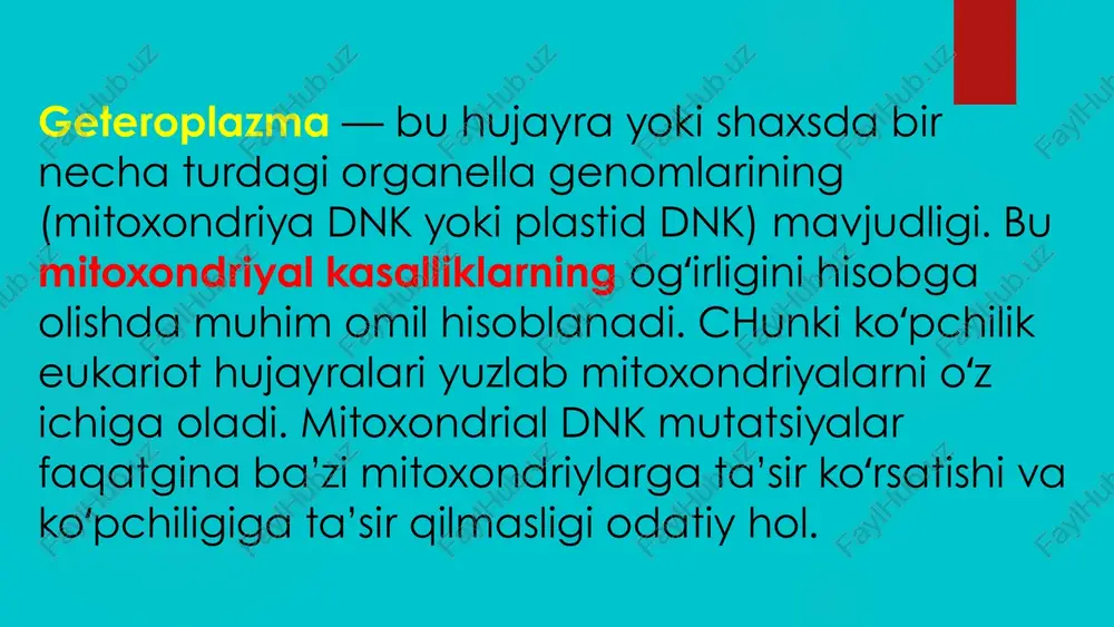 energiya almashinuvi boshqarilishi.mitaxondrial kasalliklar - Page 4