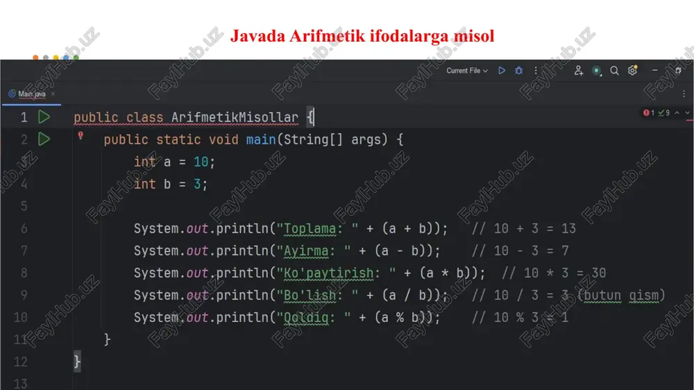 javada arifmetiki fodalar - Page 4