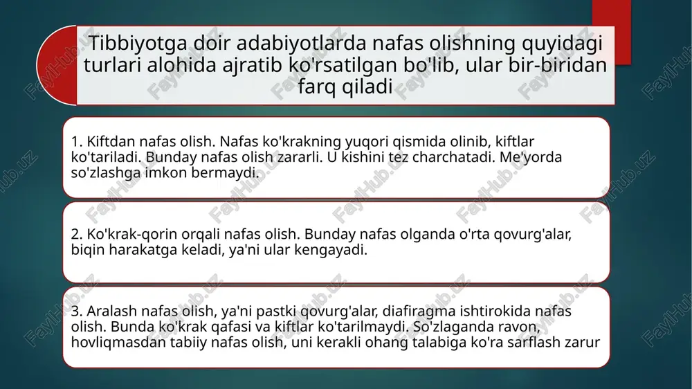 rganizmidagi qattiq qismlardan iborat bo'lib, ular rezonatorlar deb ham yuritiladi. inson vujudidagi qaytarg'ichlar jumlasiga tish, jag', tog'ayning kemirchaklari, burun tog'aylari, bosh suyagi, ko'krak qafasi suyaklari va yelka kuraklari kiradi. paychalarda bo'lgan tovush ovoz yo'li orqali o'tadi, o'tish paytida ana shu qattiq jismlarga urilishi natijasida jarangdorlik va turli rang-baranglik kasb etadi. qaytarg'ichlar inson ovozi baland-pastligi, yo'g'on-ingichkaligiga qarab bir necha turga bo'linadi. masalan, turlanish jihatidan erkaklar ovozi tenor (baland va ingichka), baraton (o'rtacha) va bas (past va yo'g'on) ovozlarga, ayollar ovozi esa, soprano (o'rtacha) va alt (past va yo'g 'on) ovozlarga bo'linadi. ovozning “tembri chiroyli”, “tembri xunuk” degan iboralar aslida muayyan shaxsning ovozi sifatiga berilgan bahodir. ovoz turlari va tembr “qissai rabg'uziy”da esa shunday hikoya uchraydi: “rum viloyatining odati bor, tevalari chaliqliq (sho'x) burunduqlatmasalar yangi tushgan kelinlarni kelturub un tuzub yirlayturlar. tevalar ularning ovozlariga xushlanib o'zlarindin kecharlar - ilikka ilinurlar”. darhaqiqat, inson ziynati hisoblangan yoqimli ovozda sehru joziba bor. so'z ijrochiligi bilan …