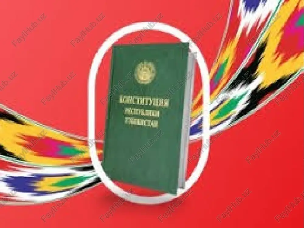 konstitutsiya respubliki uzbekistan - Page 4