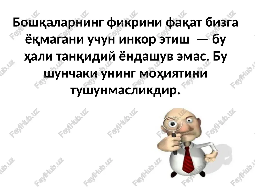 tanqidiy fikrlash - Page 4