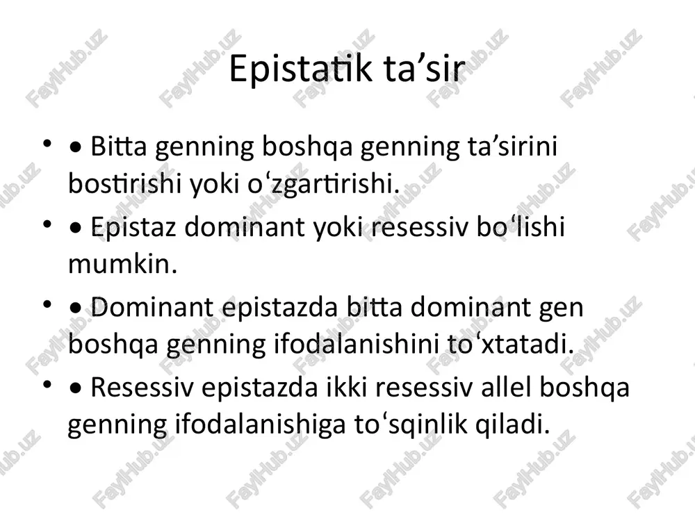 genlarning komplimentar ta’siri - Page 4
