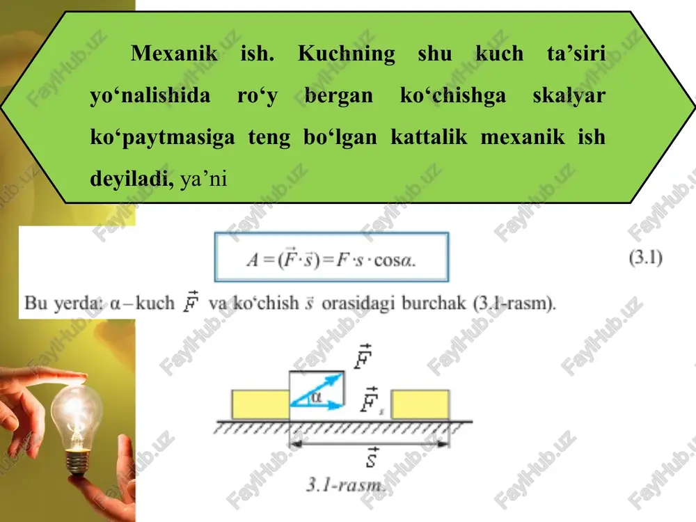 energiyaning saqlanish va aylanish qonuni - Page 4