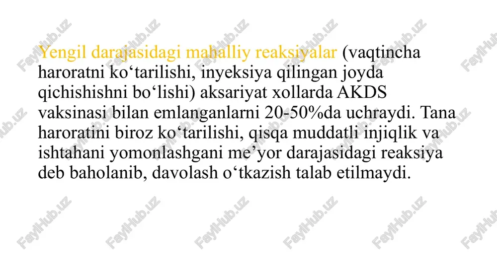 emlashdankeyingi reaksiyalar va asoratlar - Page 4