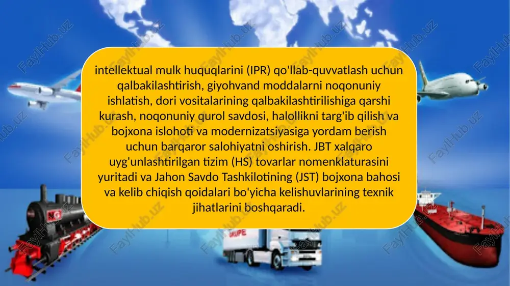 q davlatlar oʻrtasida oʻzaro bojxona chegaralarini bekor qilish, boshqa mamlakatlar uchun yagona boj tariflarini joriy etish toʻgʻrisidagi bitim; davlatlarning bojxona siyosati sohasida hamkorlikda faoliyat olib borish maqsadlarida birlashuvi. bojxona ittifoqi asosan ittifoqqa aʼzo davlatlarda ishlab chiqarilgan tovarlarning raqobatbardoshligini koʻtarish maqsadlarida boj undirish, aʼzo boʻlmagan davlatlarga nisbatan yuqori boj stavkalari masalalarini tartibga soladigan ikki yoki koʻp tomonlama bojxona konvensiyalari asosida tashkil etiladi. dastlabki bojxona ittifoqi laridan biri fransiya va monako oʻrtasida tuzilgan (1865). 1924-yilda shveysariya bilan lixtenshteyn knyazligi oʻrtasida bojxona ittifoqi vujudga keldi. rivojlangan mamlakatlar oʻrtasidagi bojxona ittifoqi ga taʼriflar va savdo toʻgʻrisida bosh kelishuv (1947; 1997-yildan jahon savdo tashkiloti), yevropa iqtisodiy hamjamiyati (1957; 1995-yil dan yevropa ittifoqi), yevropa erkin savdo uyushmasi (1960) misol boʻladi. hozirgi mdh doirasida 1997-yilda rossiya bilan belarus oʻrtasida, 1998-yilda rossiya, belarus, qozogʻiston va qirgʻiziston oʻrtasida bojxona ittifoqi yuzaga keldi. oʻzbekiston qozogʻiston, qirgʻiziston, tojikiston davlatlari oʻrtasida ham yagona iktisodiy makon barpo etish maqsadlarida bojxona ittifoqi tashkil etildi …
