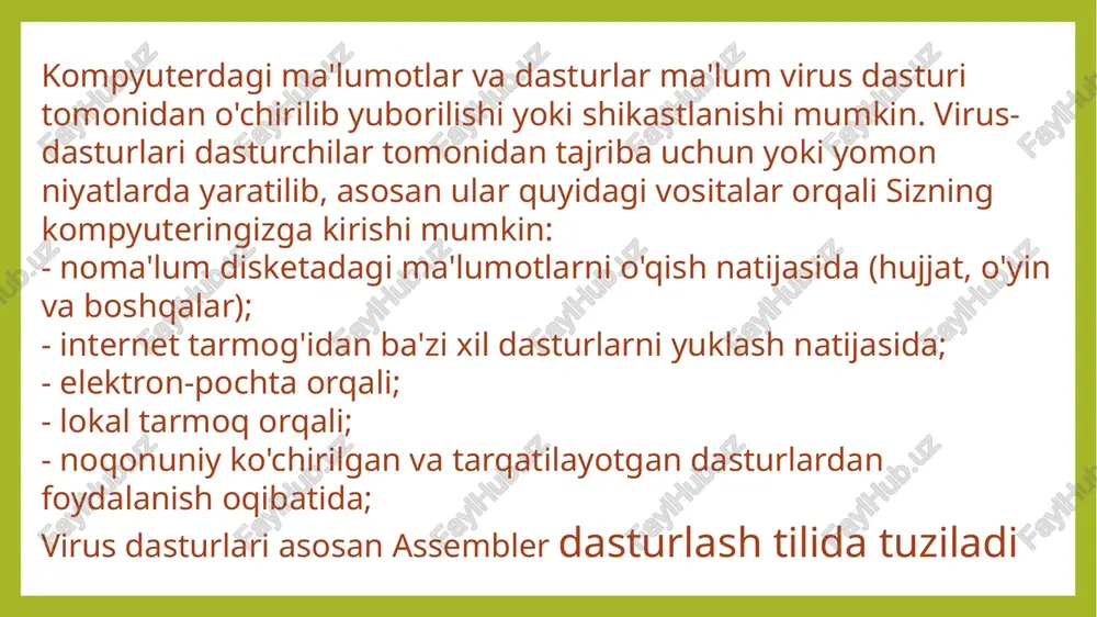 kompyuter viruslari va antiviru - Page 4