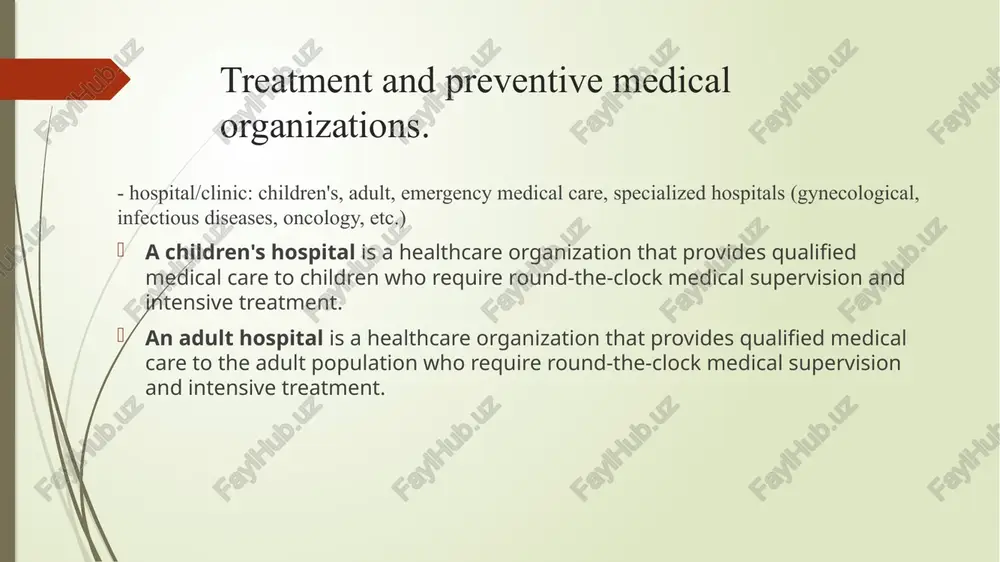 ent with preliminary maximum examination of patients. rehabilitation treatment of patients with the consequences of chronic diseases and injuries. clinical examination of the population: selection of healthy and sick people, dynamic monitoring of their health, qualified examination and comprehensive treatment, development of necessary preventive measures. dynamic monitoring of the health of adolescents (workers, students, students), implementation of medical and health-improving measures. the polyclinic organizes and carries out the following tasks: 8. examination of temporary and permanent disability of patients. 9. referral to the medical and social expertise of people with signs of permanent loss of ability to work. 10. all types of preventive examinations (preliminary upon employment, periodic, targeted, etc.).anti-epidemic measures (vaccinations, identification of infectious patients, monitoring them and those who have been in contact with patients, etc.). 11. sanitary and educational work among the population, hygiene education of the population. 12. promotion of a healthy lifestyle. 13. accounting and …