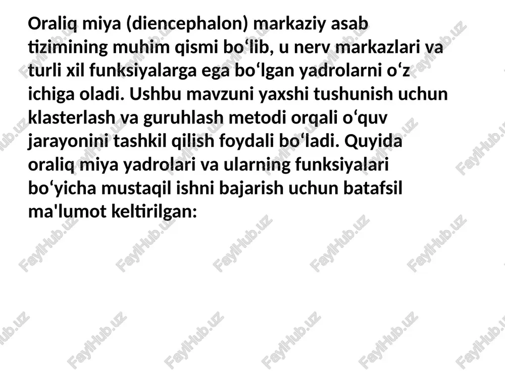 oraliq miyaning yadro funksiyasi - Page 4