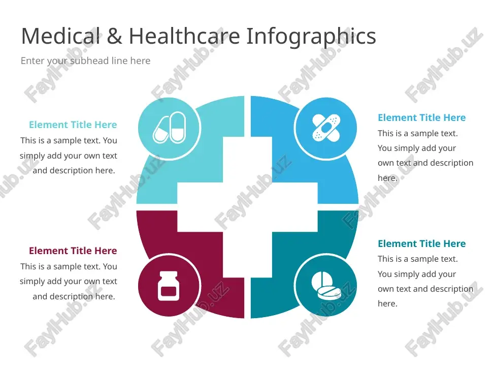 ere. element title here this is a sample text. you simply add your own text and description here. element title here this is a sample text. you simply add your own text and description here. element title here this is a sample text. you simply add your own text and description here. 10 enter your subhead line here medical & healthcare infographics element title here this is a sample text. you simply add your own text and description here. element title here this is a sample text. you simply add your own text and description here. element title here this is a sample text. you simply add your own text and description here. element title here this is a sample text. you simply add your own text and description here. element title here this is a sample text. you simply add your own text and description here. element title here …