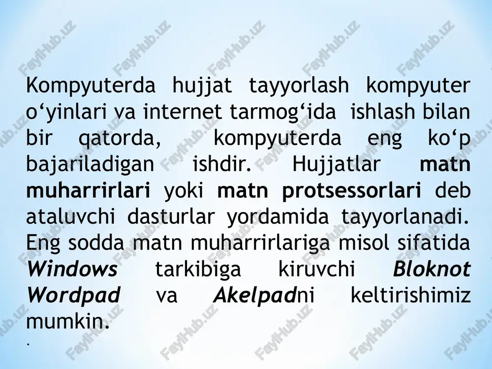 ms word matn muharrirlari - Page 4