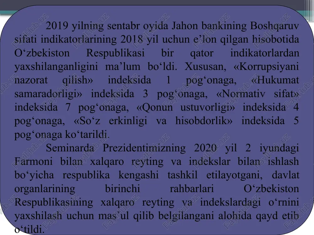 li ishlar yetarli darajada tashkil etilmagan. hozir axborot texnologiyalari va kommunikatsiyalarini rivojlantirish vazirligi ushbu ishga mas’ul etib belgilangan. e’tiboringgiz uchun rahmat image2.jpeg /docprops/thumbnail.jpeg