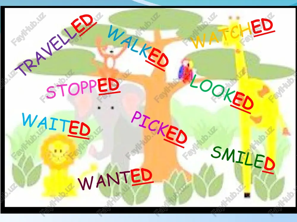 past simple tense - Page 4