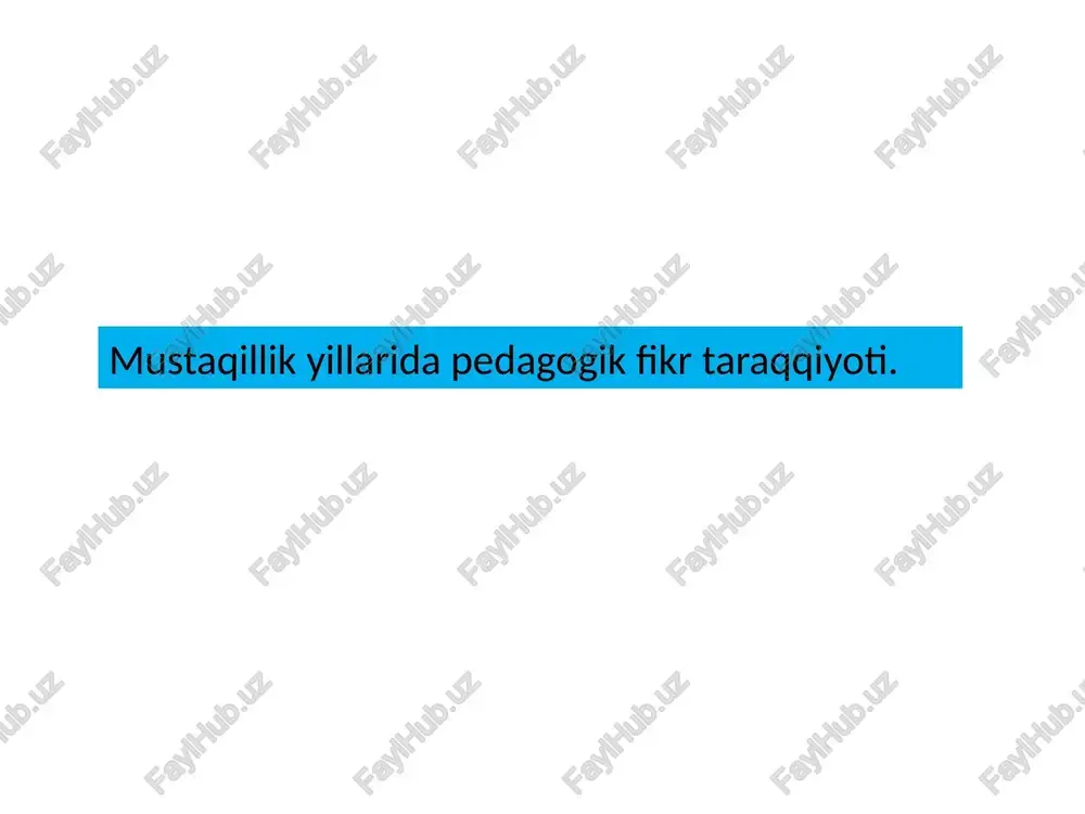mustaqil o'zbekiston ta'lim tizimi - Page 4