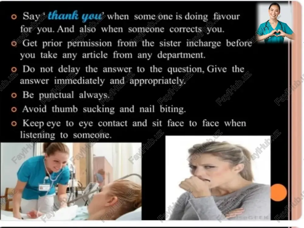 some good rules for nurses - Page 4