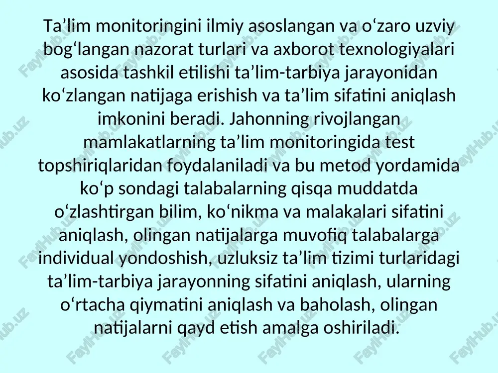 pedagogik kvalimetriya fanining ilmiy-tadqiqot metodlari - Page 4