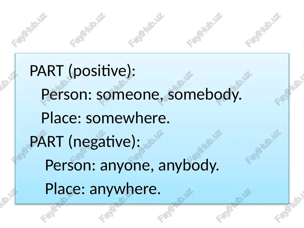 indefinite pronouns - Page 4