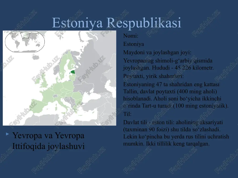 al miqyosda 9 foiz), bu iqtisodiy muhitning hali ham beqaror ekanligini ko‘rsatadi. bundan tashqari, jahon savdosining sekinlashuvi davom etmoqda va butun jahon iqtisodiyoti uchun tahdiddir. o‘rtacha oylik hisoblangan ish haqi, 2010-yil 1-chorak - 2014-yil 3-chorak (yevroda) estoniya aholisi chet elda ishlashni afzal ko‘rgan mamlakatlar, 2025-yil xorijda ishlayotgan estoniya aholisining iqtisodiyot tarmoqlari bo‘yicha taqsimlanishi, - estoniyada ish haqi past, chet elda ishlash niyatida bo‘lganlar, shuningdek, allaqachon chet elda ishlayotganlarning fikriga ko‘ra (chet elda ishlash niyatida bo‘lganlarning 45 foizi chet elga chiqishning asosiy sababi estoniyadagi ish haqining pastligi ekanligini ta’kidlaydi); - ikkinchi sabab, chet elda ishlagan odamlarning so‘rovlariga ko‘ra, chet elda ishlaganlarning 25 foizi chet elda ish izlayotganlarga (18 foiz) qaraganda boradigan mamlakatdagi turmush darajasi va ijtimoiy kafolatlarning yuqoriligidir. chet elda ish qidirayotgan odamlar estoniyadagi asosiy harakatlantiruvchi omillar sifatida ish haqining pastligi (45%), ishsizlik (7%) va estoniyadagi hayotdan ko‘ngil qolishi (2%), shuningdek, boriladigan mamlakatga jalb qilish omillari sifatida eng yaxshi ijtimoiy kafolatlar …