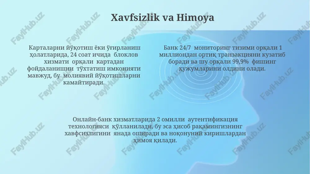 kazmalari va to'lovlar approximately 70% of uzbekistani adults utilize mobile payment apps for everyday transactions, including utility bill payments, demonstrating a rapid shift towards cashless transactions within the country’s financial landscape. uzbekistan’s mobile banking transactions exceeded 15 trillion uzs in q2 2023, showcasing a significant increase in digital payment adoption amongst the population, surpassing previous quarterly records by approximately 10%. real-time interbank transfers, facilitated by the central bank’s payment system, process millions of transactions daily with an average processing time of under 3 seconds, significantly enhancing efficiency. e'tiboringiz uchun rahmat @taqdimot_robot image1.png