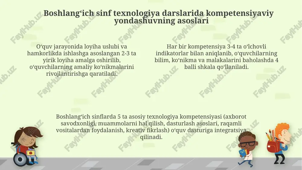 boshlang‘ich sinf texnologiya darslariga kompetension yondashuv - Page 4