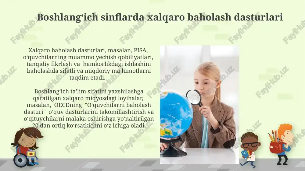 boshlangʻich sinflarda xalqaro baholash dasturi - Page 4