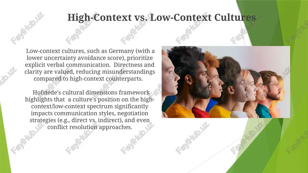 es high-context cultures, like those in many parts of the middle east, rely heavily on nonverbal cues and implicit communication during business interactions, contrasting sharply with the direct, low-context approach favored in germany, for example, which emphasizes explicit verbal agreements. in many latin american countries, business meetings might begin 15-30 minutes later than scheduled, a cultural norm reflecting a more flexible approach to time management compared to the punctuality expected in northern european business settings. food and dietary habits certain indigenous communities in the amazon rainforest maintain diets composed of over 70% plant-based foods, showcasing a diverse range of sustainably sourced fruits, nuts, and roots with low environmental impact. the mediterranean diet, characterized by high consumption of fruits, vegetables, and olive oil, boasts a significantly lower incidence of cardiovascular diseases compared to diets higher in saturated fats and processed foods; studies show a 30% reduction in risk. thank you for …