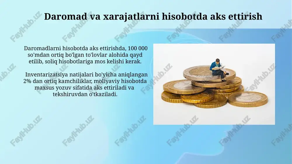 daromadlar va xarajatlarni tan olish - Page 4