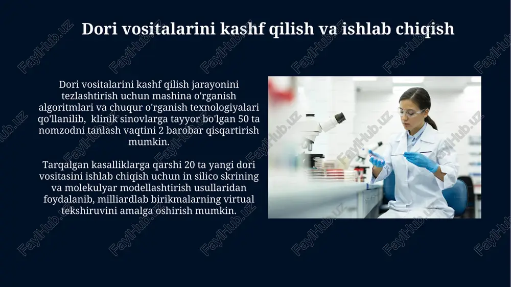 bioinformatika yondashuvlarining umumiy ko'rinishi - Page 4