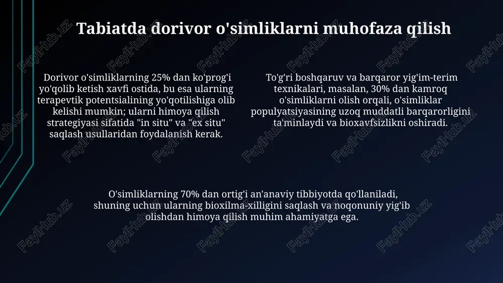 dorivor o’simliklar va ularning muhofazasi - Page 4