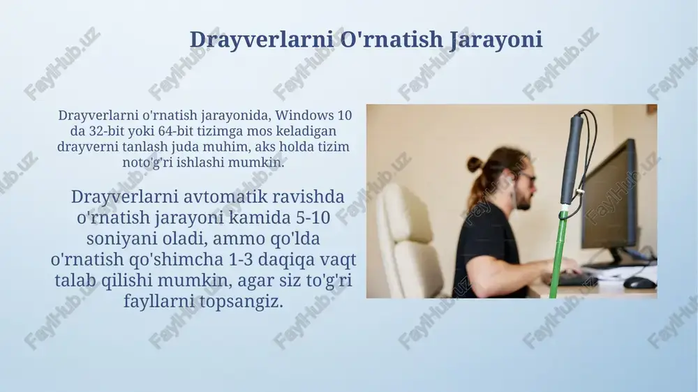 drayverlarni komputerlarga qanday o'rnatiladi - Page 4