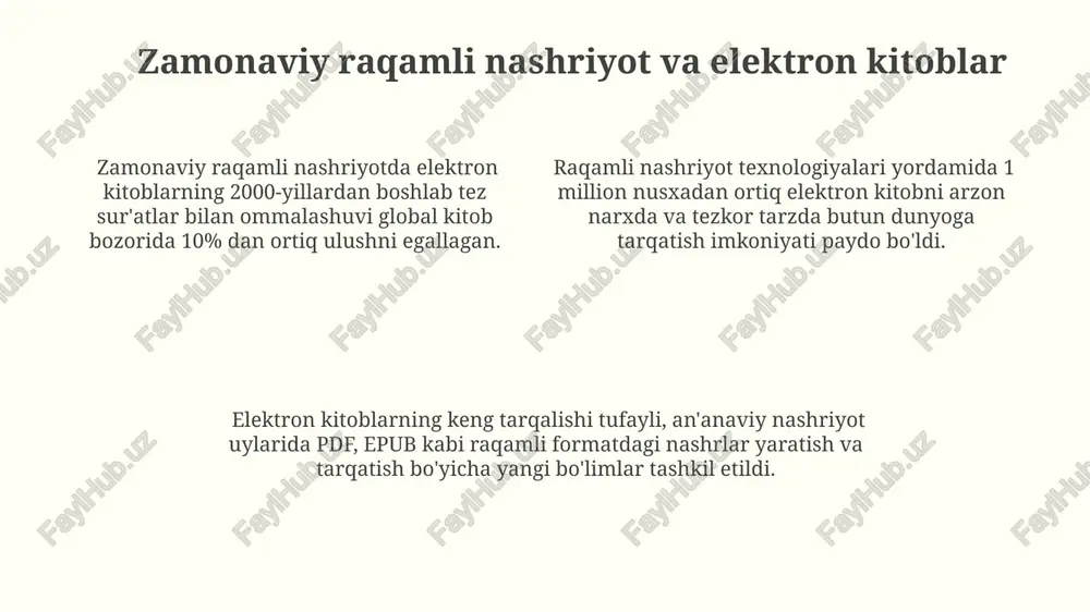 dunyo noshirlik ishi tizimi tarixi - Page 4