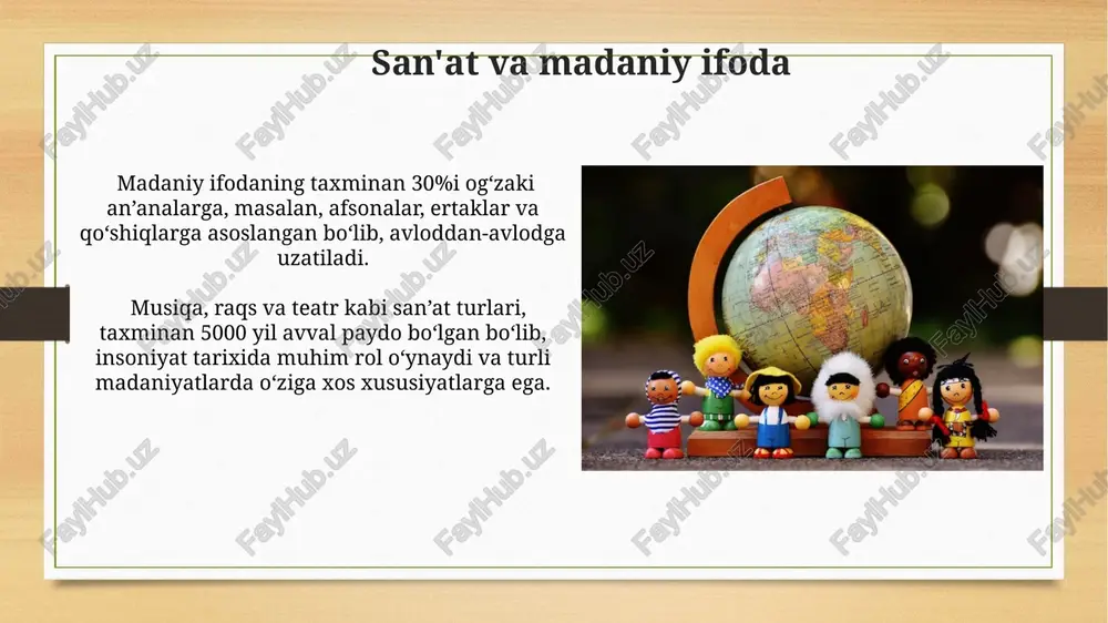 dunyo xalqlari madaniyatidagi umumiylik va farqlar - Page 4