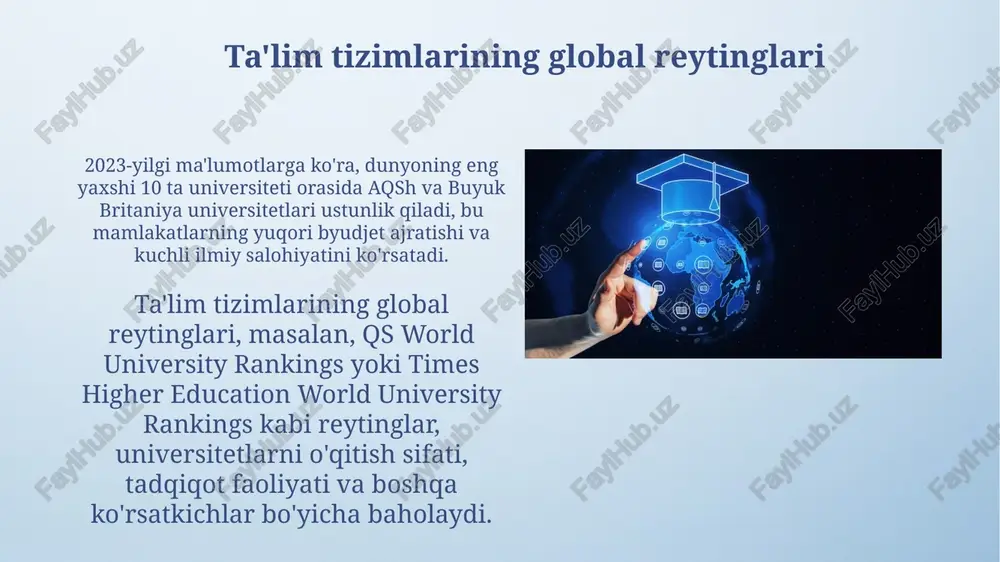 dunyoda tan olingan ta'lim tizimlari - Page 4